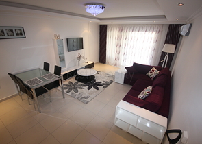 1+1 Wohnung in Avsallar im Orion City Komplex zur Miete