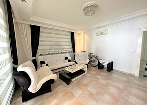 2+1 Apartment mit separater Küche im Zentrum von Alanya