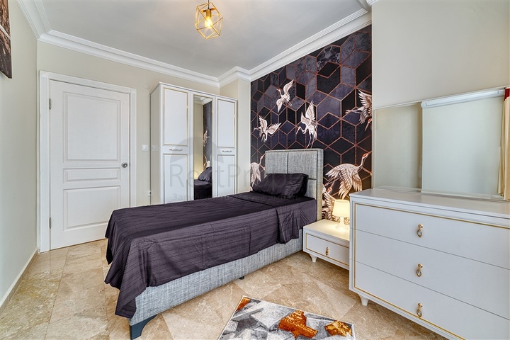 Geräumige Wohnung im Stadtteil Mahmutlar mit Meer- und Bergblick