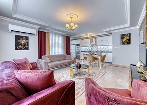 Geräumige Wohnung im Stadtteil Mahmutlar mit Meer- und Bergblick