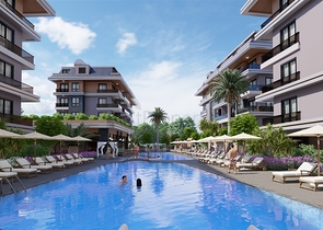 Neue Wohnanlage in der exklusiven Gegend von Oba