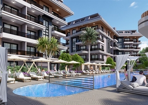 Neue Wohnanlage in der exklusiven Gegend von Oba