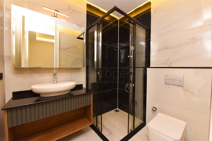 Möbliertes Penthouse 2+1 für langfristige Miete in der Gegend von Oba