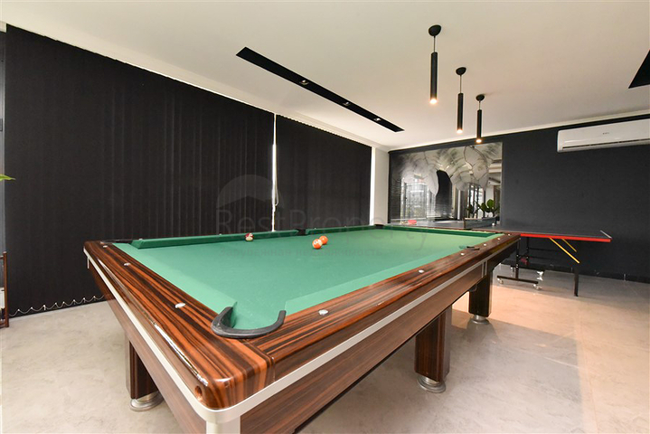 Möbliertes Penthouse 2+1 für langfristige Miete in der Gegend von Oba