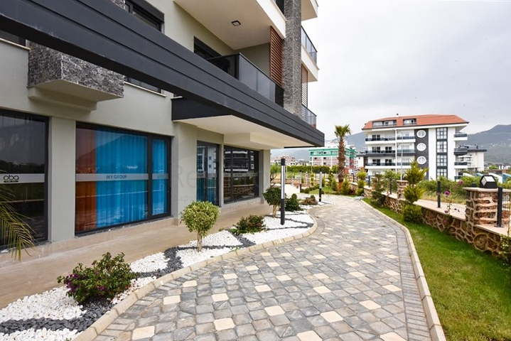 Möbliertes Penthouse 2+1 für langfristige Miete in der Gegend von Oba