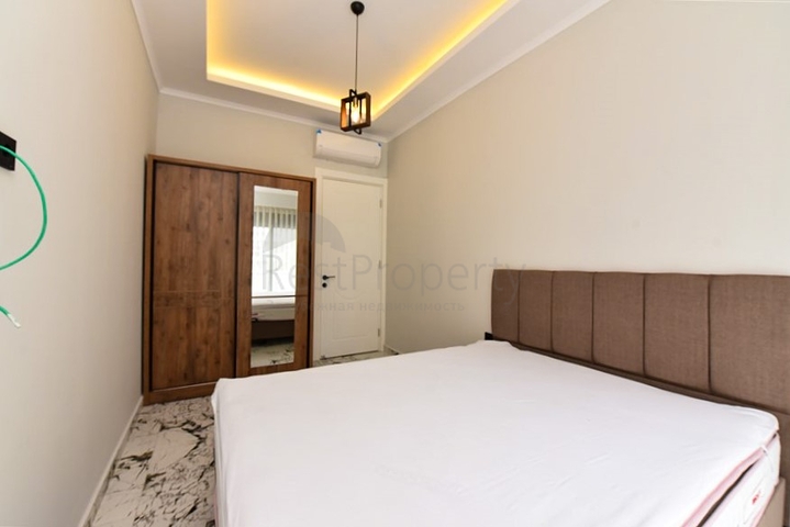 Möbliertes Penthouse 2+1 für langfristige Miete in der Gegend von Oba