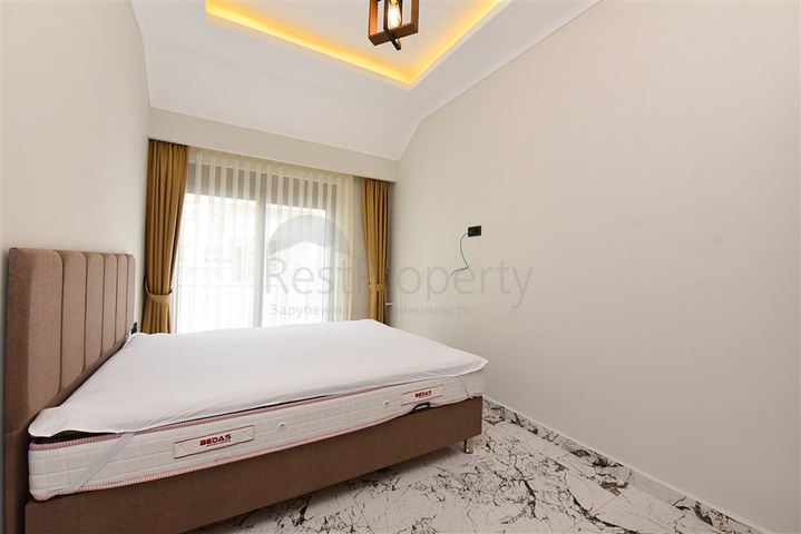 Möbliertes Penthouse 2+1 für langfristige Miete in der Gegend von Oba