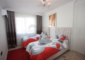 Möblierte 2+1-Wohnung im Stadtteil Mahmutlar