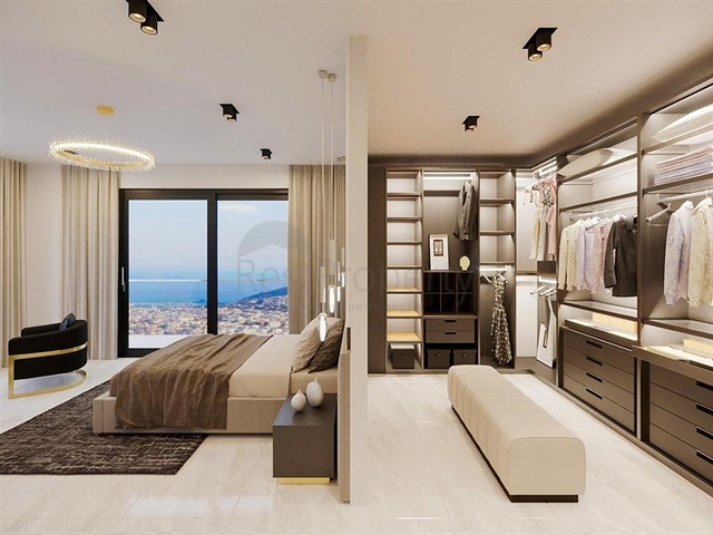 Villen mit herrlichem Blick auf ganz Alanya