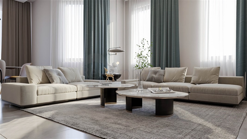 Neubaukomplex im Kleopatra-Viertel