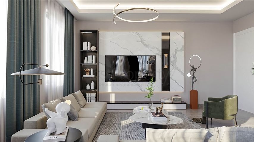 Neubaukomplex im Kleopatra-Viertel