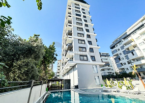 Wohnung 2+1 im Stadtteil Mahmutlar, 400 m vom Meer entfernt 