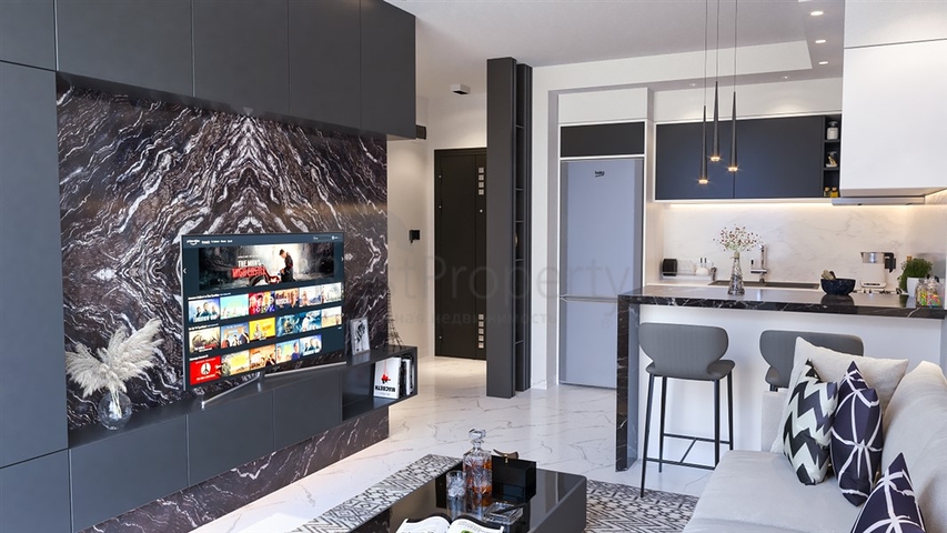 1+1 und 2+1 Wohnungen im Bau in Avsallar