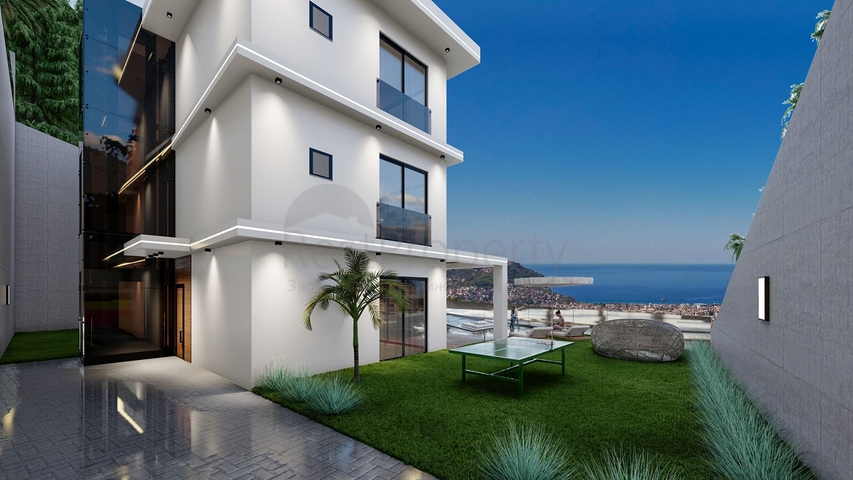 Villa mit 4+1 Grundriss unter Staatsbürgerschaft in der prestigeträchtigen Gegend von Alanya Tepe