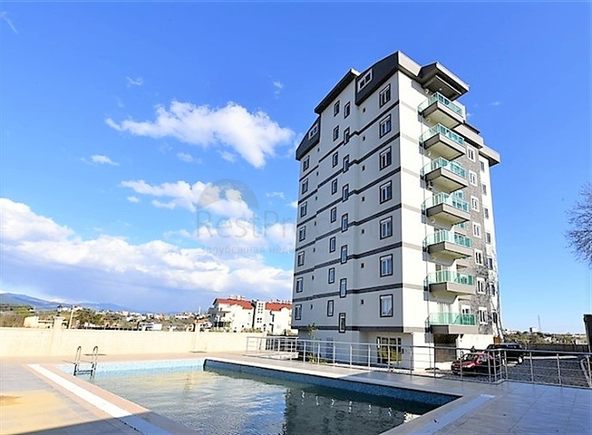 1+1 Wohnung in der ökologischen Gegend von Avsallar