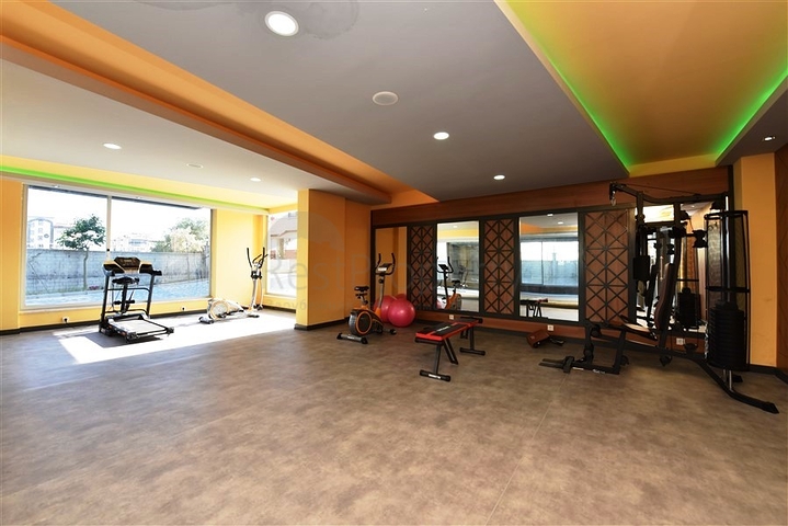 1+1 Wohnung in der ökologischen Gegend von Avsallar