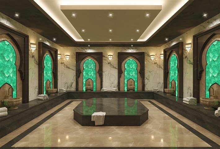 Luxus und Harmonie am Ufer. Premium-Projekt an der ersten Küste