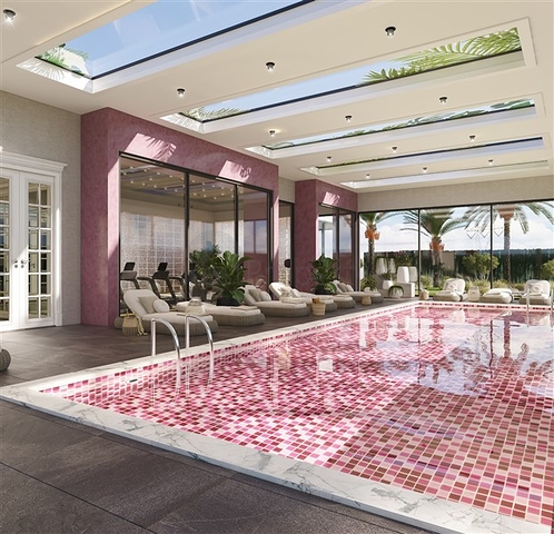 Luxus und Harmonie am Ufer. Premium-Projekt an der ersten Küste