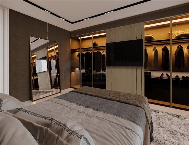 Luxus und Harmonie am Ufer. Premium-Projekt an der ersten Küste