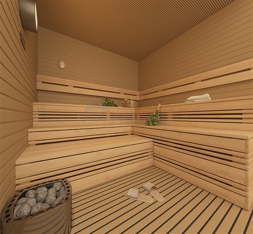 Luxus und Harmonie am Ufer. Premium-Projekt an der ersten Küste