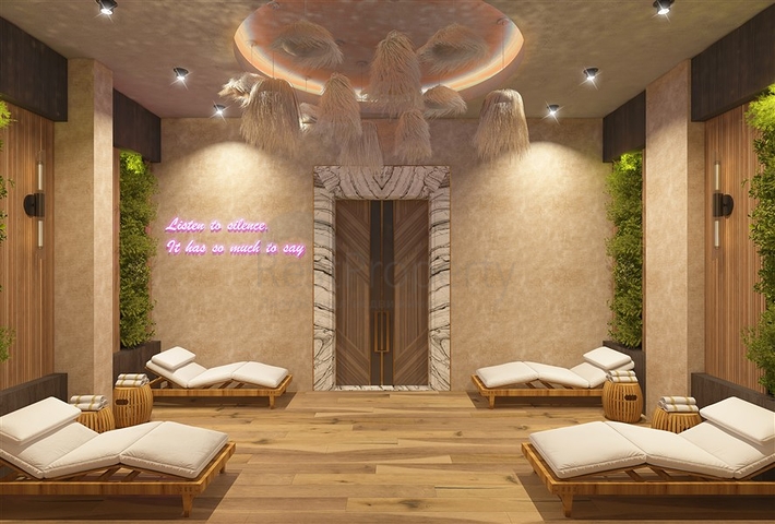 Luxus und Harmonie am Ufer. Premium-Projekt an der ersten Küste