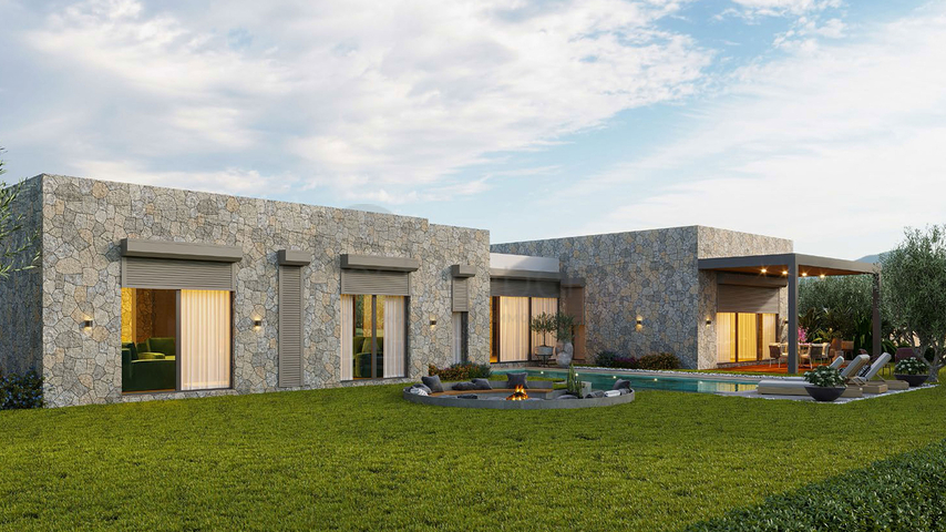 Luxuriöse Villen und Residenzen mit Meerblick in Yalıkavak