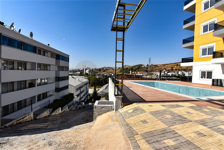 1+1 Wohnung im Feriengebiet von Konakly