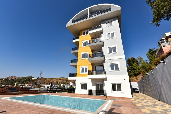 1+1 Wohnung im Feriengebiet von Konakly