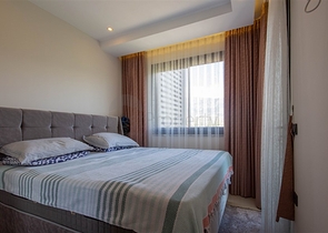 Gemütliche 1+1 Wohnung 650m vom Meer entfernt im Stadtteil Mahmutlar