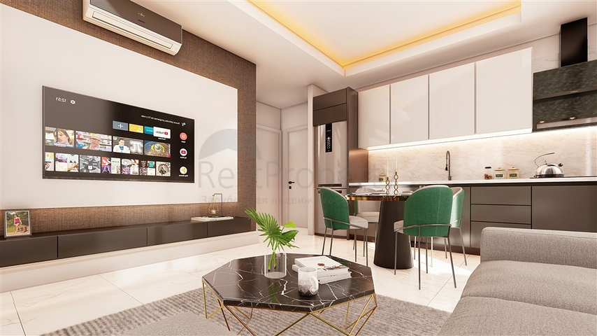 Ein neues Projekt im Bezirk Oba mit der Möglichkeit, eine Aufenthaltserlaubnis zu erhalten