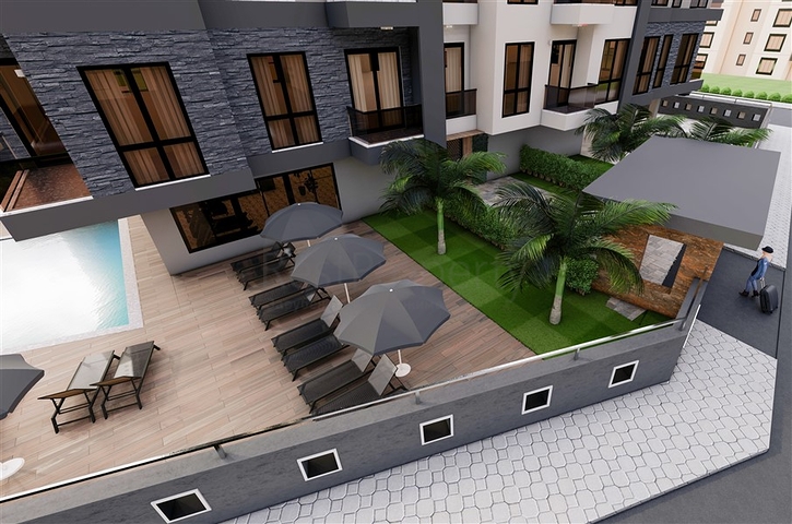 Penthouse 2+1 im Zentrum von Alanya