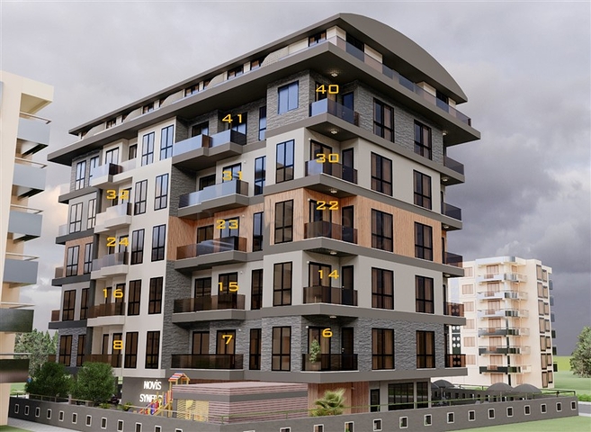 Penthouse 2+1 im Zentrum von Alanya