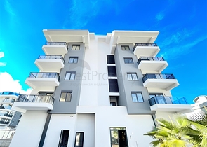 Neue 1+1 Wohnung in Kargicak, 400 m vom Meer entfernt