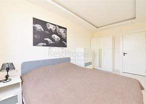 1+1 Wohnung mit Möbeln und Geräten, im Stadtteil Mahmutlar