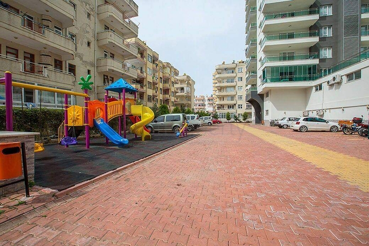 Möblierte 2+1-Wohnung im Stadtteil Mahmutlar