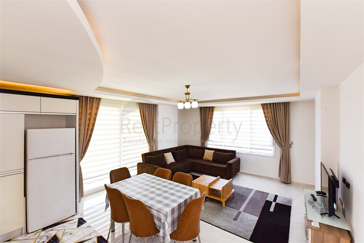 Möblierte 2+1-Wohnung im Stadtteil Mahmutlar