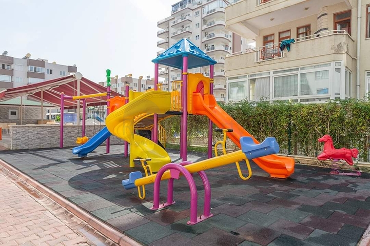 Möblierte 2+1-Wohnung im Stadtteil Mahmutlar