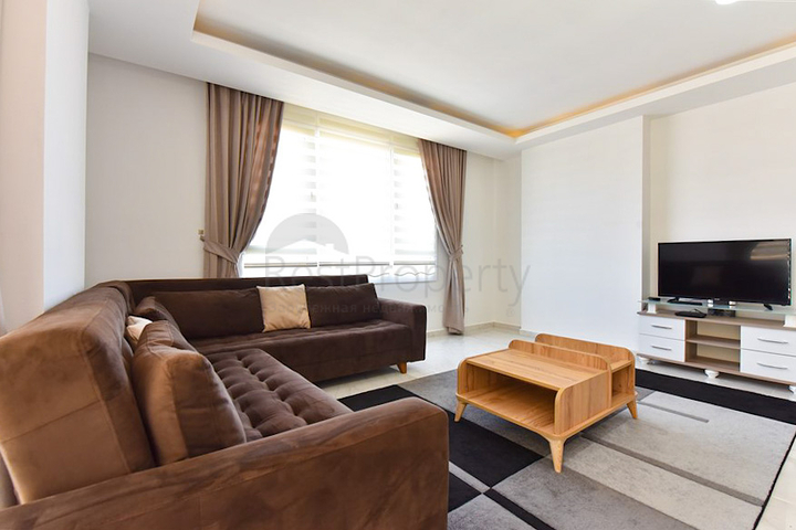 Möblierte 2+1-Wohnung im Stadtteil Mahmutlar