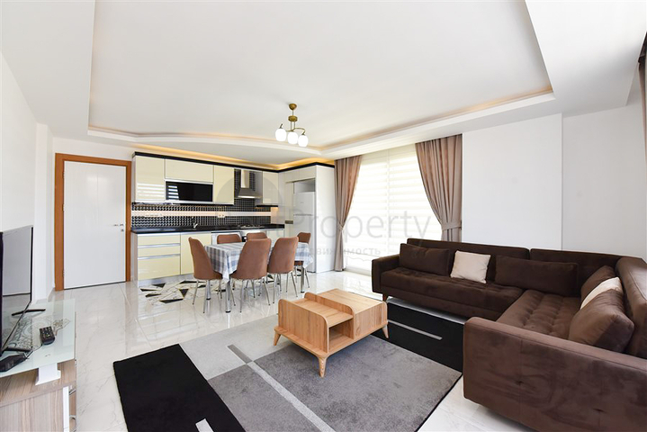 Möblierte 2+1-Wohnung im Stadtteil Mahmutlar