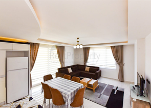 Möblierte 2+1-Wohnung im Stadtteil Mahmutlar