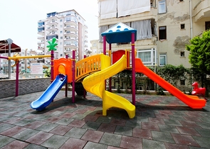 Möblierte 2+1-Wohnung im Stadtteil Mahmutlar