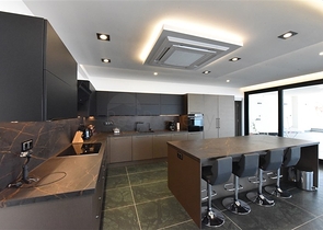 4+2 Villa mit Pool und Blick auf das Mittelmeer