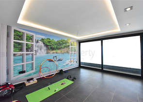 4+2 Villa mit Pool und Blick auf das Mittelmeer