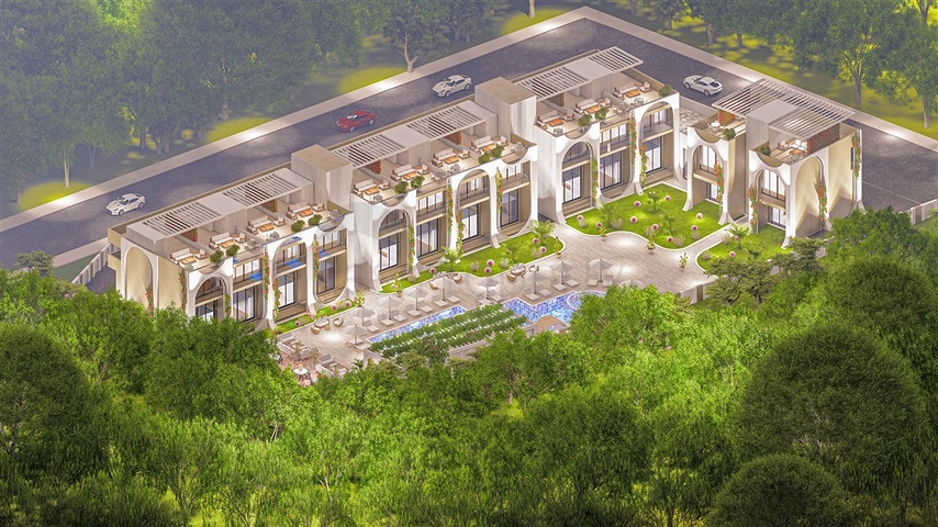 Neues Stadthausprojekt 500 Meter vom Meer entfernt