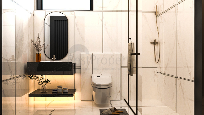 4+1 Villen umgeben von Pinienwäldern in Avsallar