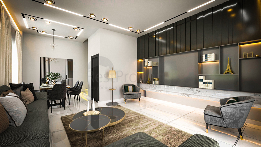 4+1 Villen umgeben von Pinienwäldern in Avsallar