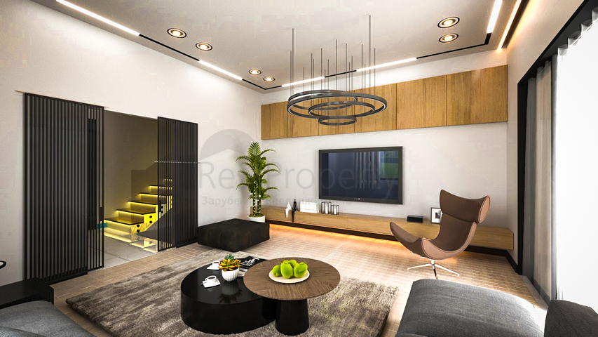 4+1 Villen umgeben von Pinienwäldern in Avsallar