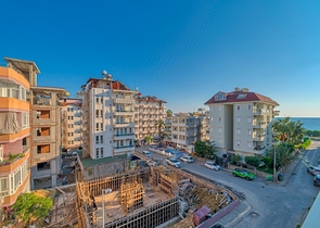 Wohnung 3+1 150 m vom Meer entfernt im Zentrum von Alanya