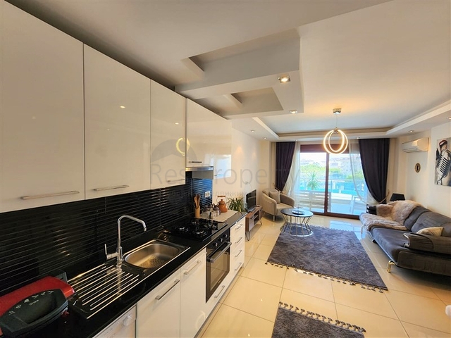 Wohnung in einem modernen Komplex in einem offenen Bereich für die Erlangung einer Aufenthaltserlaubnis