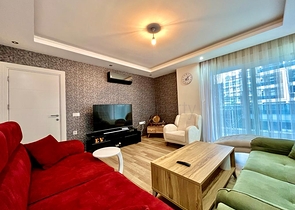 Zwei Zweizimmerwohnungen unter Staatsbürgerschaft, 200 Meter vom Meer entfernt im Stadtteil Tosmur